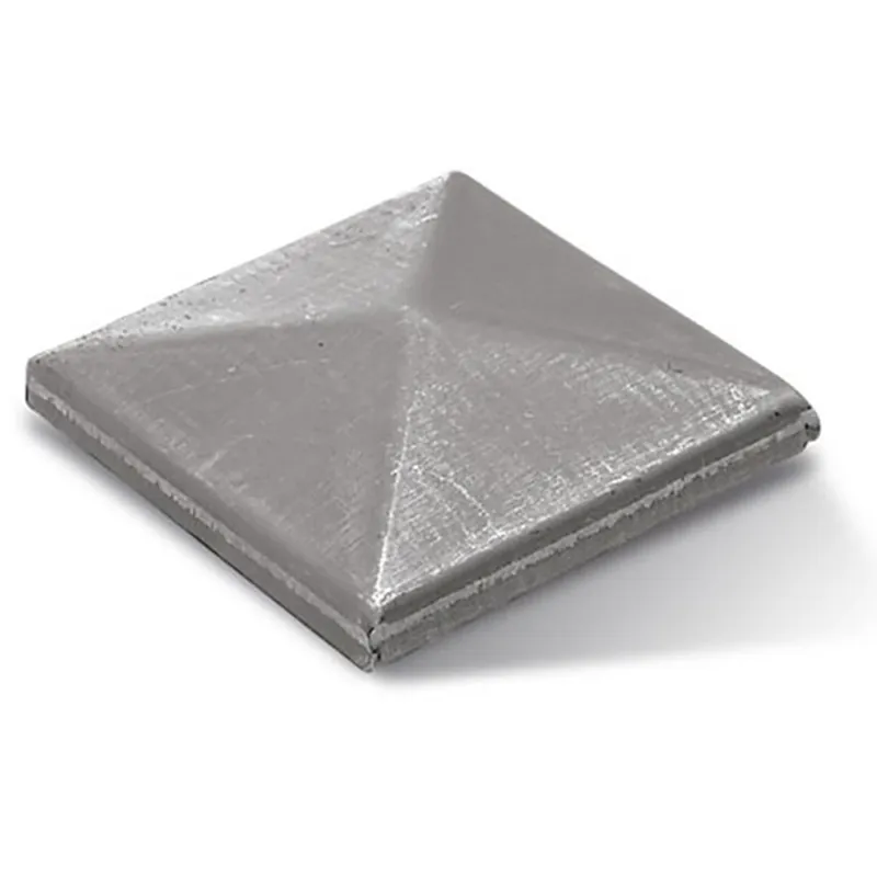 Nu Kopen Tappo Copricolonna in ferro zincato per tubo 150x150 - Rolling Center