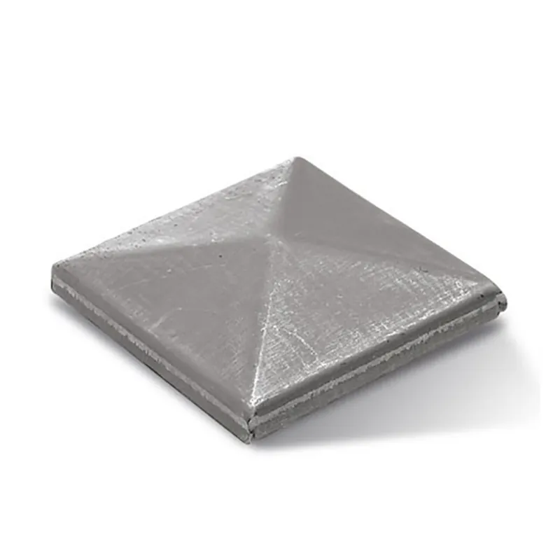 Finale Uitverkoop Tappo Copricolonna in ferro zincato per tubo 50x50 - Rolling Center
