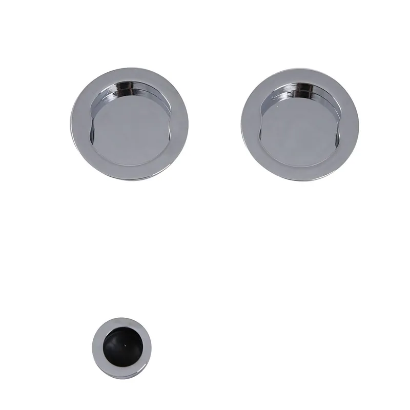 Kit incasso per porta scorrevole Serie Trittico K 1202 Valli&Valli - Cromo Exclusieve Aanbieding