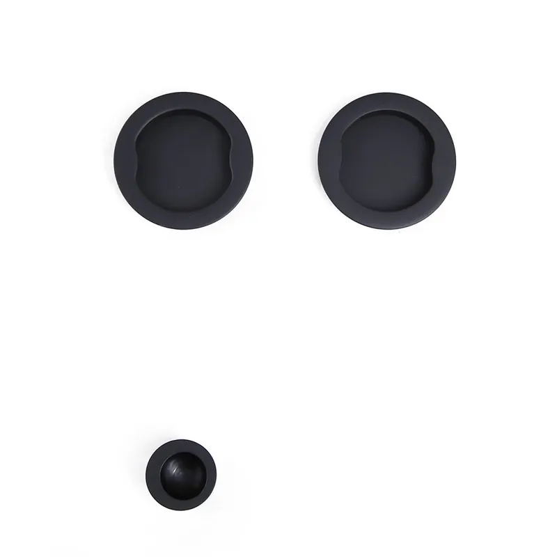 Must-Have Kit incasso per porta scorrevole Serie Trittico K 1202 Valli&Valli - Nero opaco