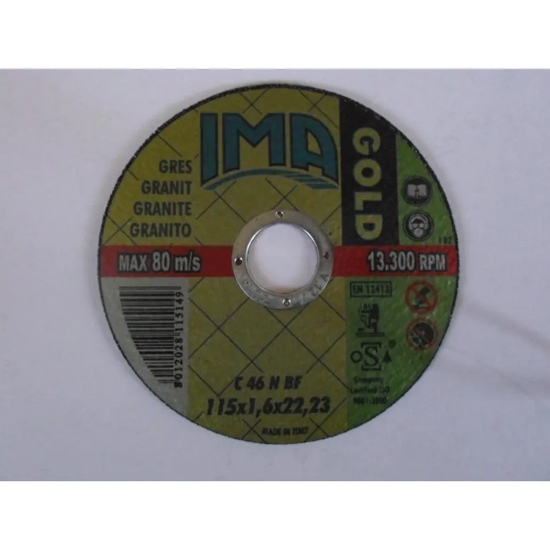 IMA Disco abrasivo ima gold mm.115 taglio granito Korting