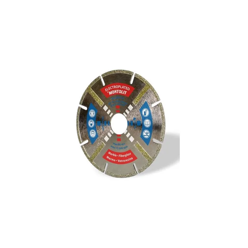 Nieuw Montolit Disco diamantato d.mm.115 montolit ed taglio marmo. fibre di vetro