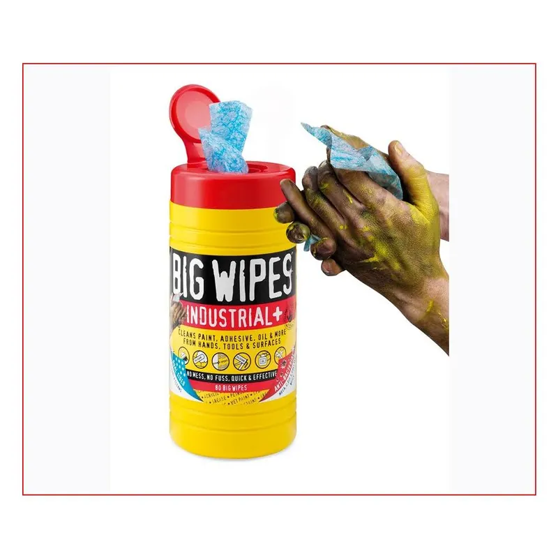 Aanbieding Zetachem Panni pulitori professionali big wipes barattolo da 80 salviette