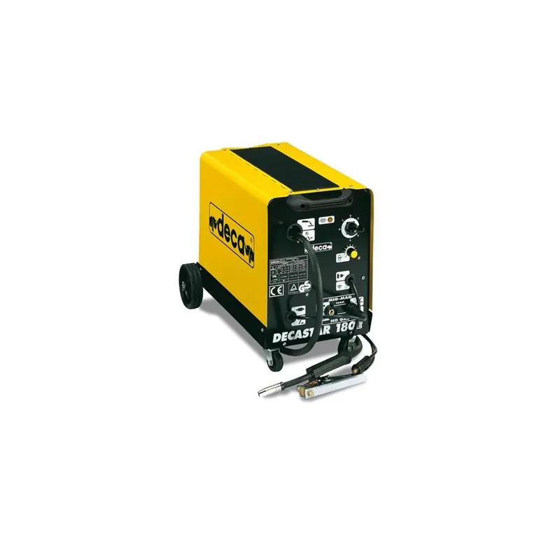 Deca Saldatrici Saldatrice a filo deca mig mag decastar 180e con kit accessori Weekendaanbieding