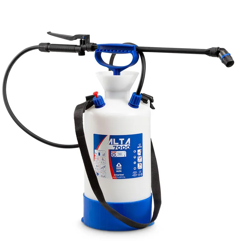 Weekendaanbieding DI MARTINO Pompa a pressione lt. 7 alta 7000 viton per chimici gdm professional di martino