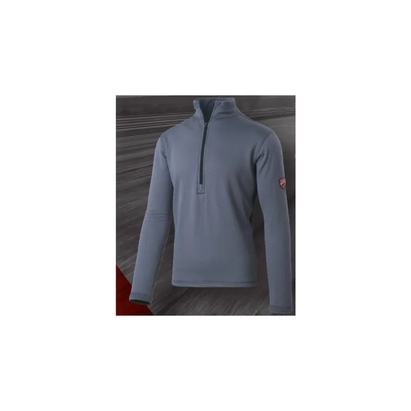 Snelle Levering DUCATI INNEX ABBIGLIAMENTO DA LAVORO Pile ducati workwear inn-grid 31duc1 mezza zip