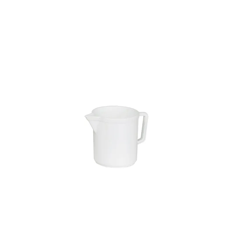 SSS Stampaggio Materie Plastiche Caraffa graduata bianca da lt 1 sss art.6/1000 Speciale Aanbieding