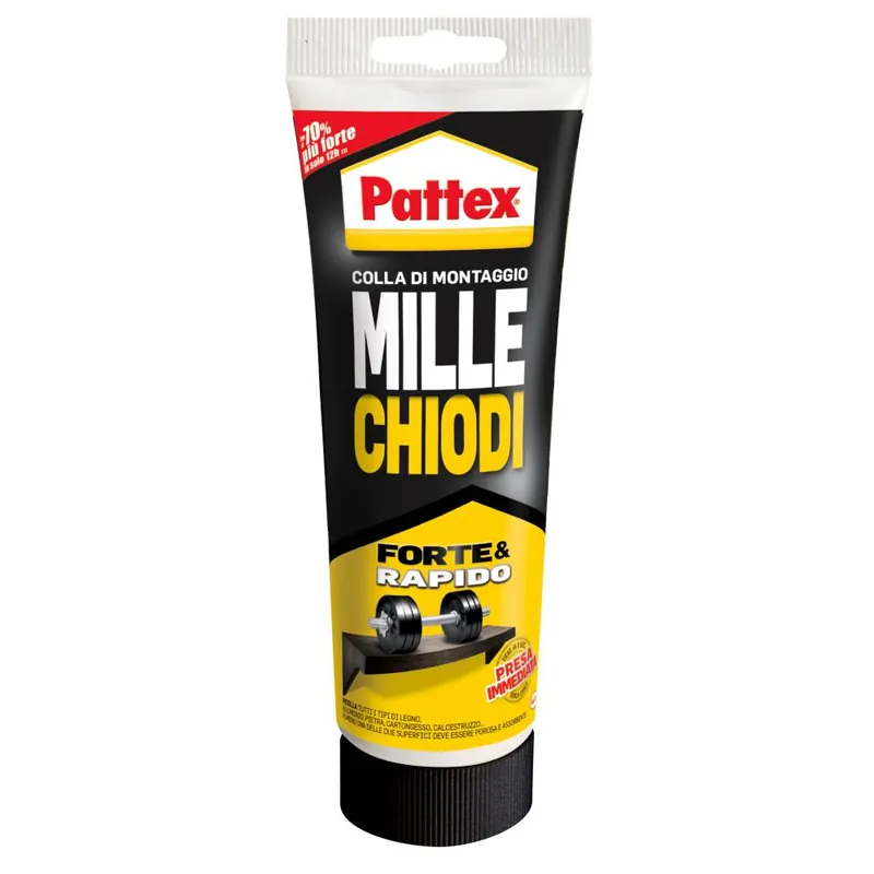 Pattex Henkel Mille chiodi pattex forte & rapido colla di montaggio a presa immediata henkel tubetto da gr 250 Betaalbaar