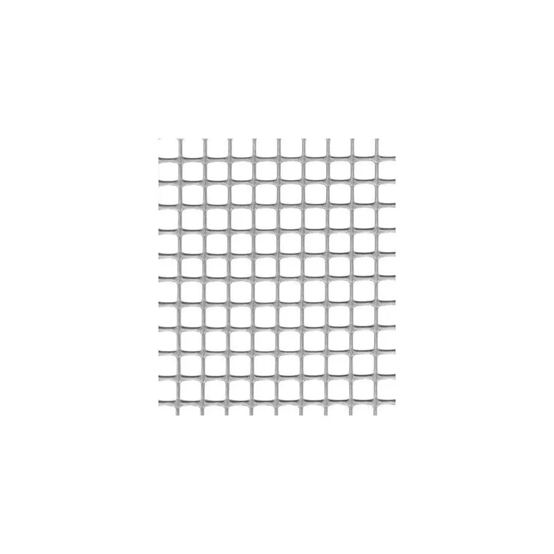 Alleen Vandaag Tenax Retificio Rete plastica argento maglia quadra mm 10x10 tenax altezza mt 1