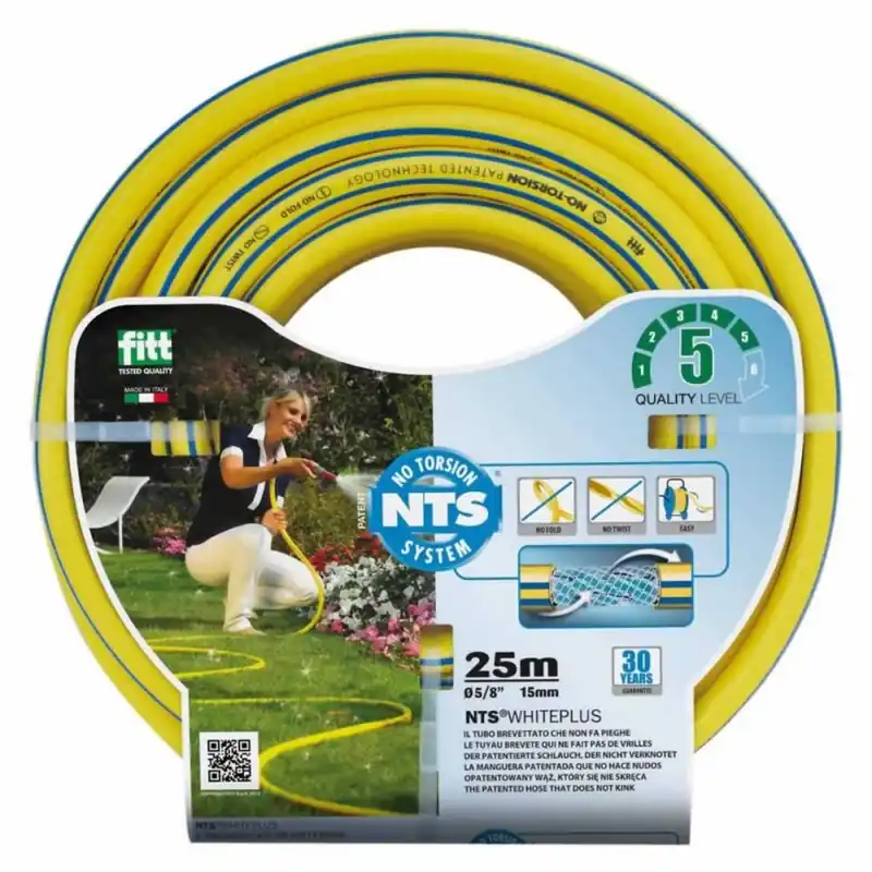 Fitt Tubi in Gomma Tubo retinato giallo nts fitt white plus 1 Goedkoop
