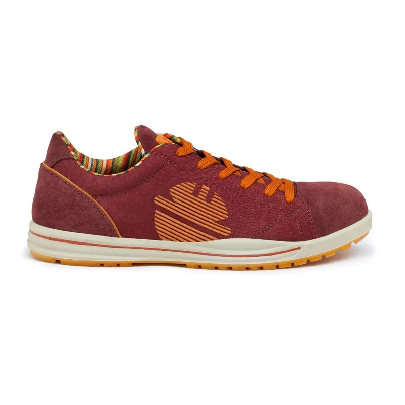 DIKE CALZATURE DI SICUREZZA Scarpe basse antinfortunistiche dike mod. glider garish 24917.608 s1p-src colore vinaccia Betaalbaar
