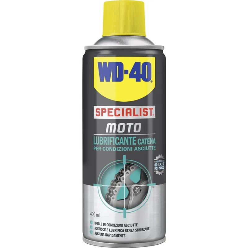 WD40 Specialist Moto Wd 40 specialist moto lubrificante catena ml 400 bomboletta spray Op = Op