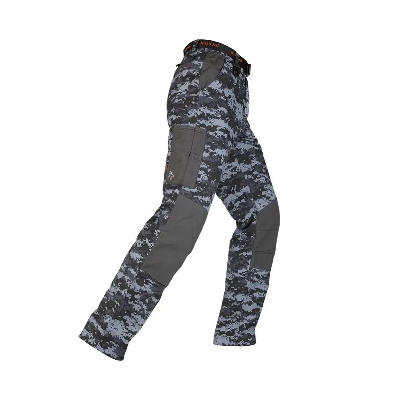 Gereduceerde Prijs Kapriol Pantalone multitasche lungo da lavoro mod. tenerè tessuto mimetico pixel