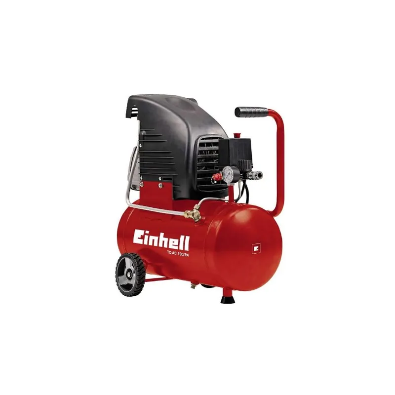 Seizoensaanbieding Einhell Compressore einhell mod. tc-ac 190/24/8 lubrificato ad olio serbatoio 24 litri 4007325