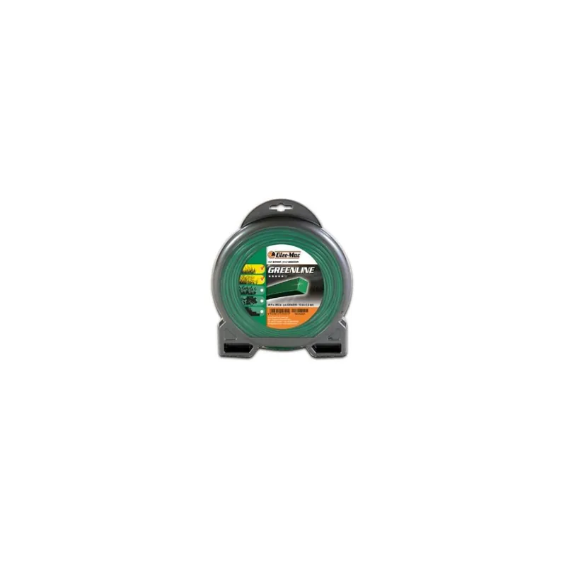 Betaalbaar OleoMac Filo greenline quadrato mm 2,4 oleomac bobina da mt 15 cod.63040229a per decespugliatore