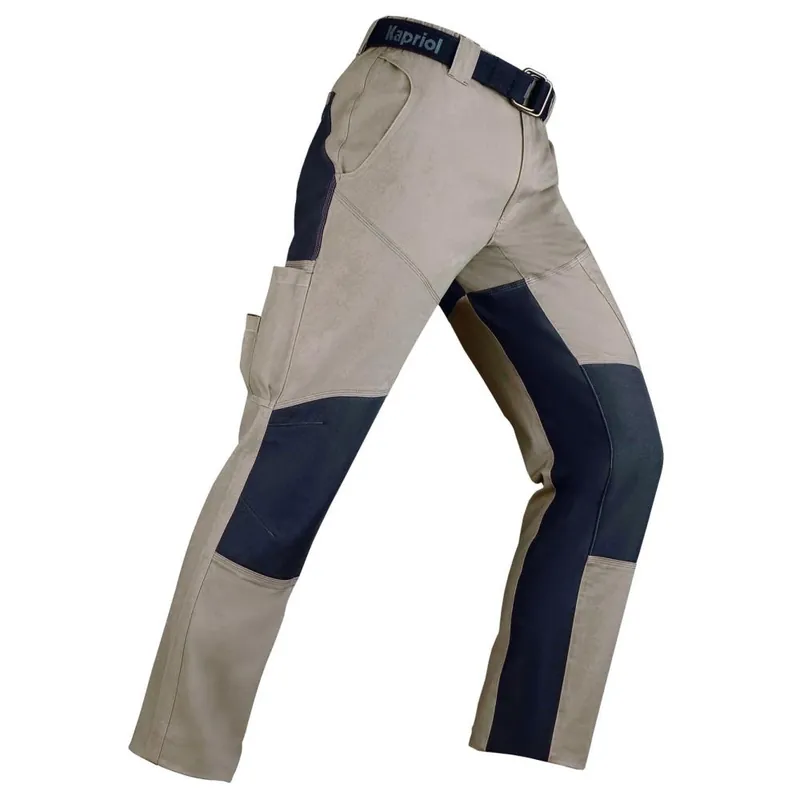 Kapriol Pantalone lungo multitasche da lavoro con rinforzi mod. niger beige kapriol Koop Vandaag