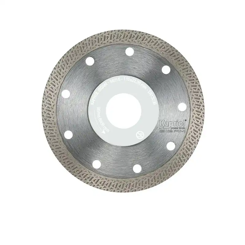 Kapriol Disco diamantato ø mm 115 kapriol kobra taglio gres porcellanato art.54216 Nieuw