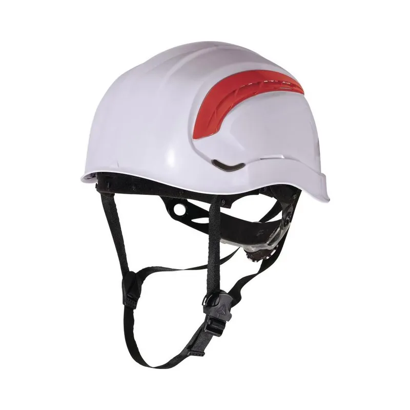 Koopje Deltaplus Casco di sicurezza deltaplus mod. granite wind bianco con sottogola