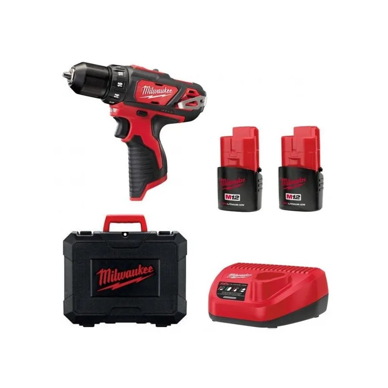 Beperkt Aanbod MILWAUKEE Elettroutensili Trapano avvitatore compatto milwaukee m12bdd-152c batteria 1,5 ah al litio 12 volt