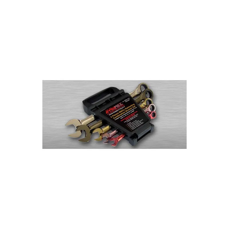 Aanbieding Fermec Chiavi combinate con cricchetto serie da 5 chiavi fermec bw 519