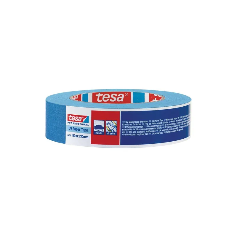 Weekendaanbieding Tesa Professional Nastri Adesivi Nastro in carta per mascheratura h mm 25 resistente ai raggi uv tesa professional 4435