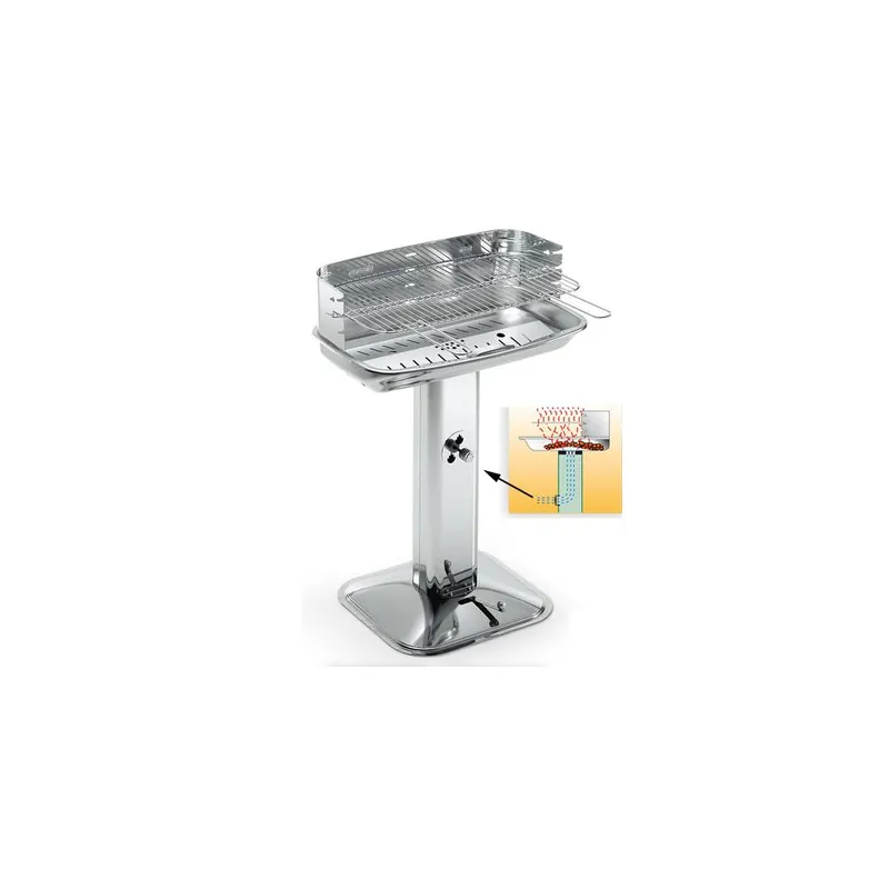 Ompagrill Barbecue e Accessori Barbecue a carbone in acciaio inox venus/x pro system cod. 60430 ompagrill Weekendaanbieding