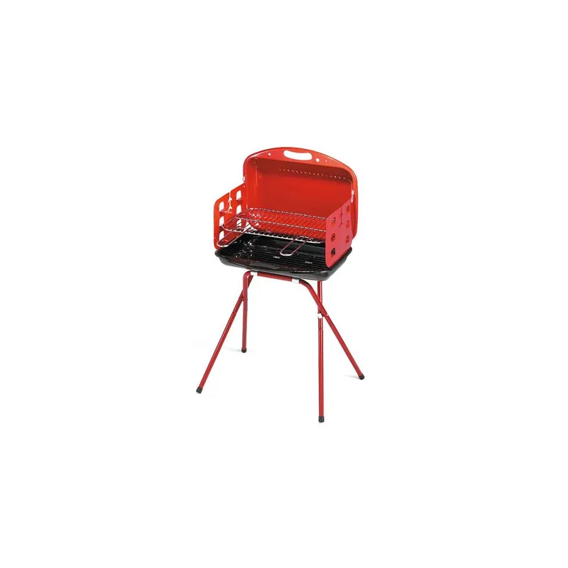 Ompagrill Barbecue e Accessori Barbecue a carbone a valigetta in acciaio verniciato serie eco-line boy-eco cod. 20099 ompagrill Tijdelijk Beschikbaar
