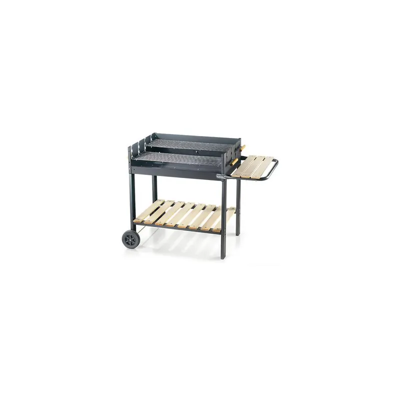 Bestel Nu Ompagrill Barbecue e Accessori Barbecue a carbone in acciaio verniciato serie black-line 76-54 eco cod.68570 ompagrill