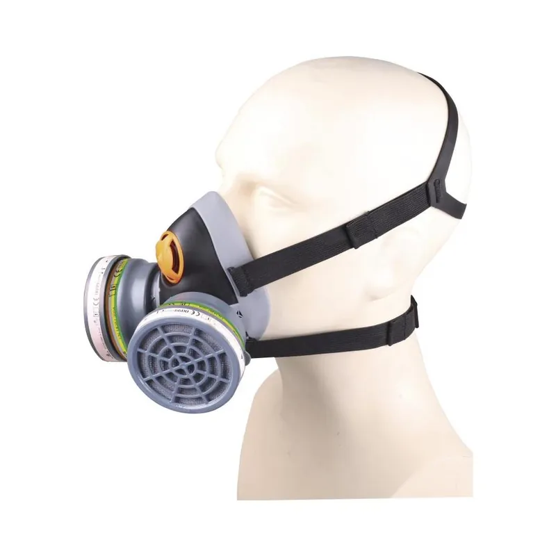 Flitsaanbieding Deltaplus Semi-maschera extra comfort deltaplus m6400 chem kit con doppio filtro abek1+2 prefiltri p3