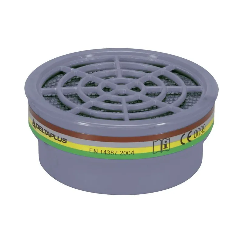 Rechtstreeks Van De Fabrikant Deltaplus Kit 2 filtri m6000e a1b1e1k1 bandella multicolore deltaplus ricambio per maschera m6400 e m6200
