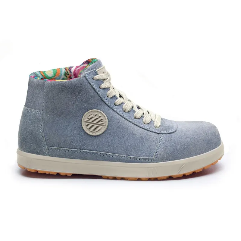 DIKE CALZATURE DI SICUREZZA Scarpa da donna alta antinfortunistica dike mod. lady d.levity 25622-805 s1p-src color cielo Must-Have