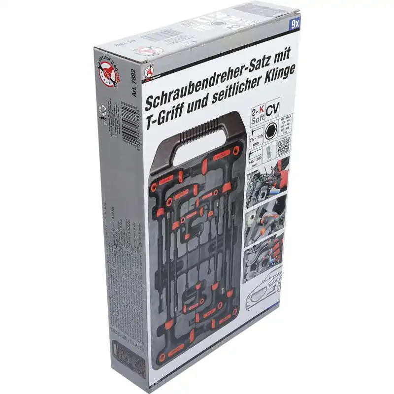Uitverkoop Fermec Chiavi esagonali con impugnatura fermec bgs 7882 serie da 9 chiavi in valigetta