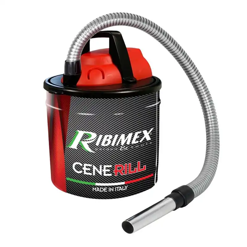 Ribimex Aspiracenere cenerill bidone aspira cenere per ceneri fredde 18lt 1000w ribimex prcen001 Tijdelijk Beschikbaar