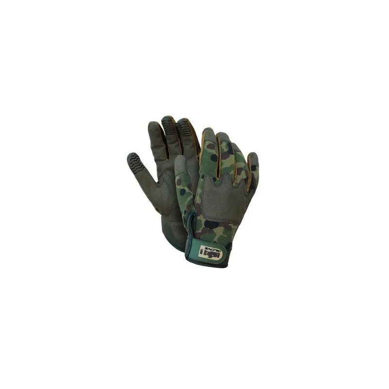 Fabrieksprijs ISSA Line Guanto high tech issa 07325 army con palmo in pelle sintetica