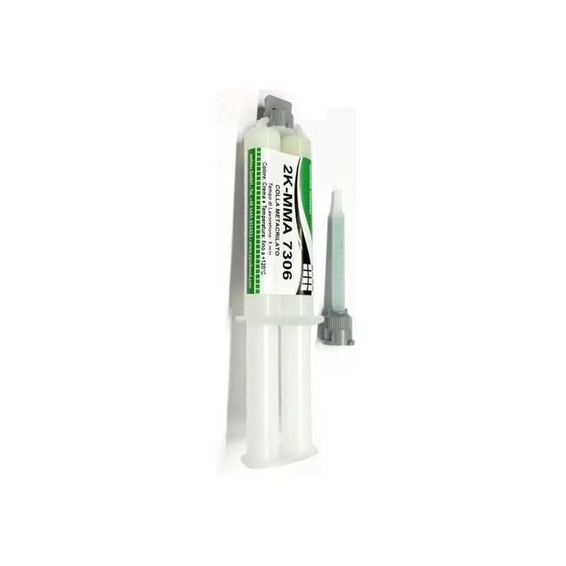 Premium Zetachem Adesivo bicomponente strutturale partite 7306 zetachem 2k-mma color crema