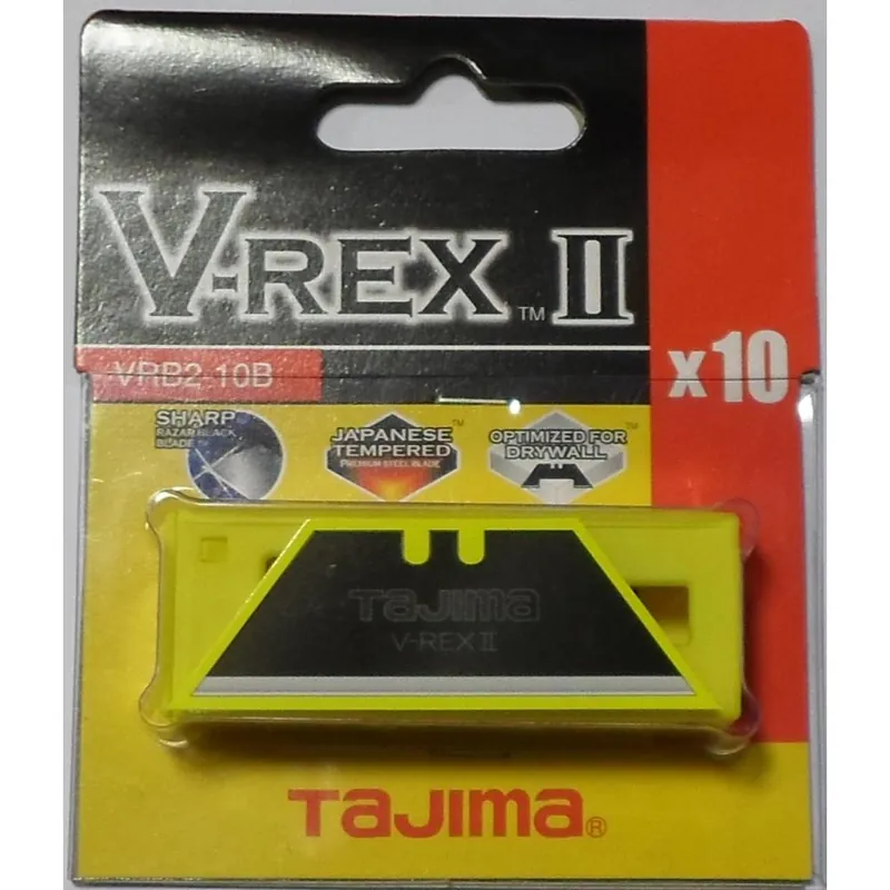 Tajima Since Lama trapezoidale razar black tajima v-rex ii art.vrb2-10b/y1 secur box da 10 lame Finale Uitverkoop