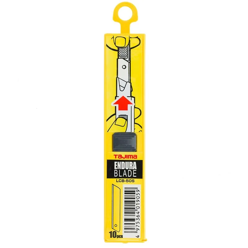Tajima Since Lama rigida mm 18 senza tagli a spezzare tajima art. lcb-50s secur box da 10 lame Direct Verzonden
