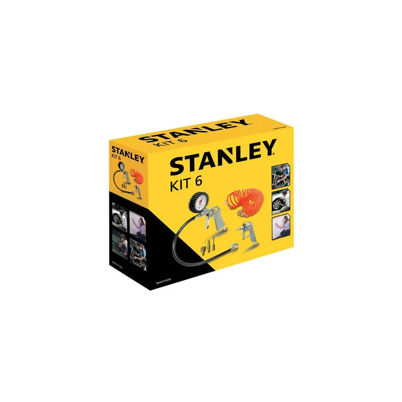 Stanley FatMax Stanley kit 6 accessori per compressore pistola soffiaggio, gonfiaggio art. 9045717stn Nu Kopen