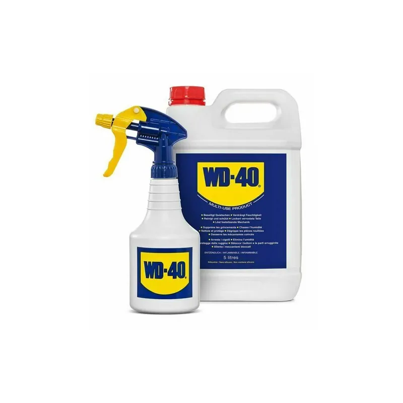 WD40 Spray Sbloccanti Multiuso Wd 40 sbloccante multifunzione da 5 litri + dosatore spray Weekendaanbieding