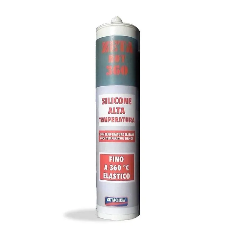 Veilige Betaling Zetachem Silicone alte temperature zeta hot 360 trasparente sigillante siliconico monocomponente fino a 360°c elastico 280ml