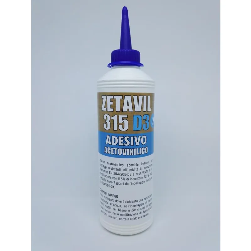 Zetachem Colla vinilica zetavil 315 d3 adesivo acetovinilico resistente all‘acqua e all‘umidità Meest Verkocht