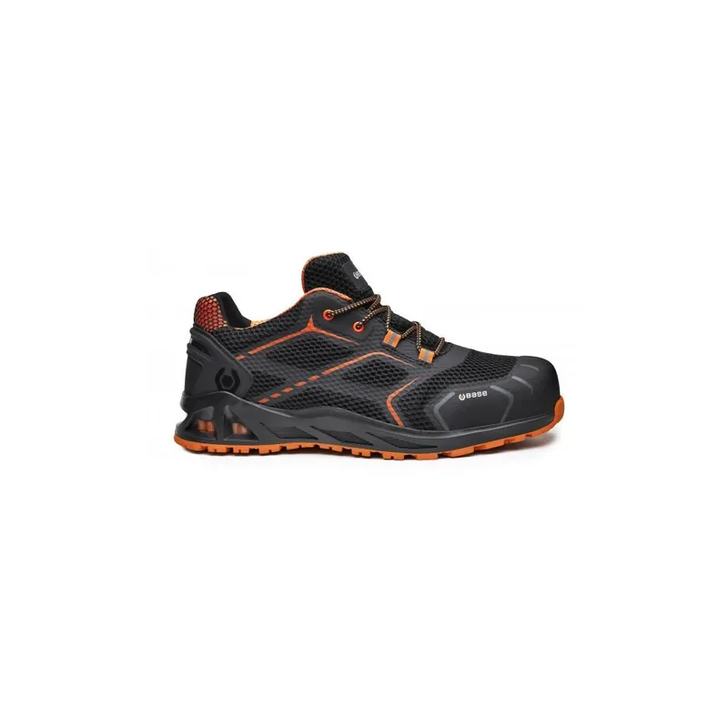 Base Protection Calzature Da Lavoro Scarpa bassa antinfortunistica base protection kaptiv b1004a k-step nero/arancio Op = Op