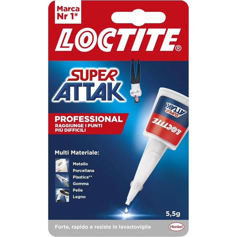 Betrouwbaar LOCTITE ADESIVI COLLANTI TECNICI Super attak loctite professional 5g