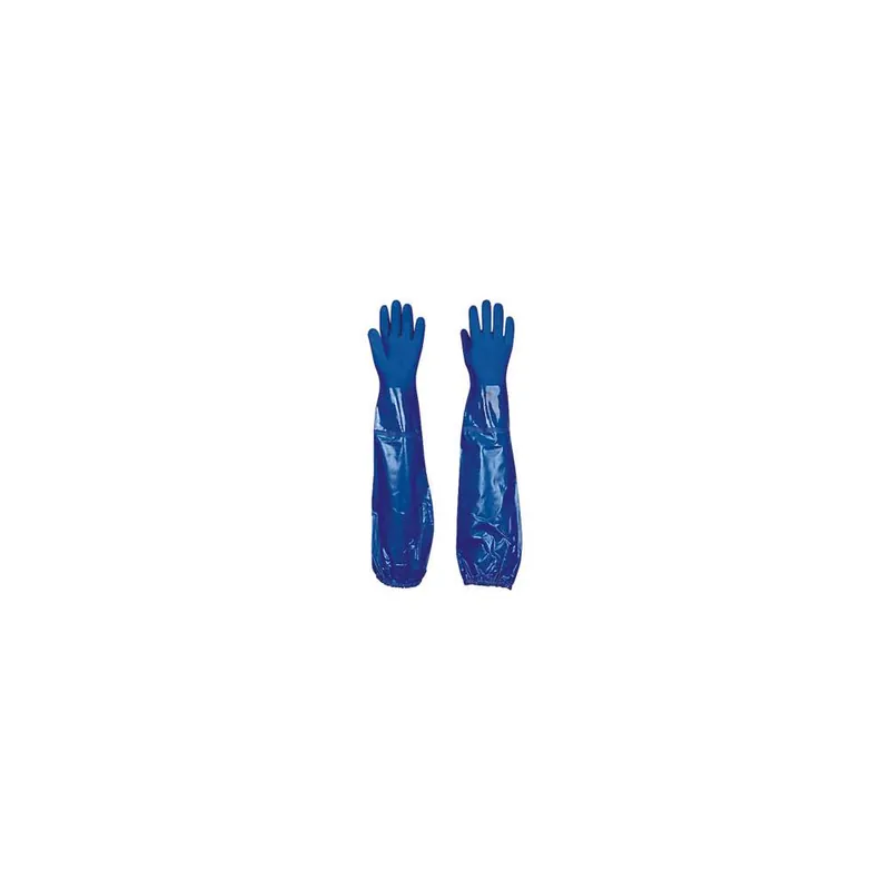 Hete Deal Deltaplus Guanto da lavoro pvc chimico petro ve766 delta plus antiacido solventi