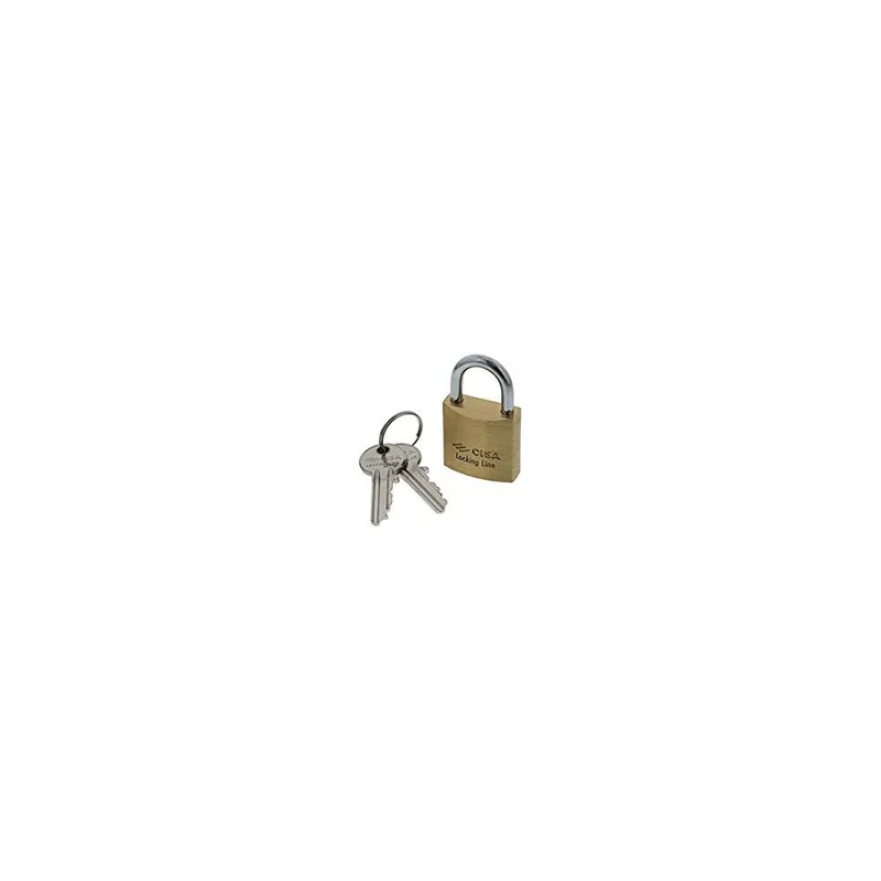 Favoriet CISA LOGO Lucchetto locking line cisa logo ottone 20 mm cod. 21010-20-0