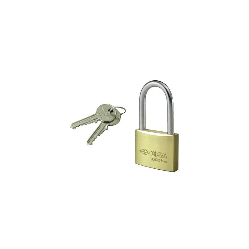 Flitsaanbieding CISA LOGO Lucchetto locking line cisa logo ottone 50 mm cod. 21011-50-0 arco lungo