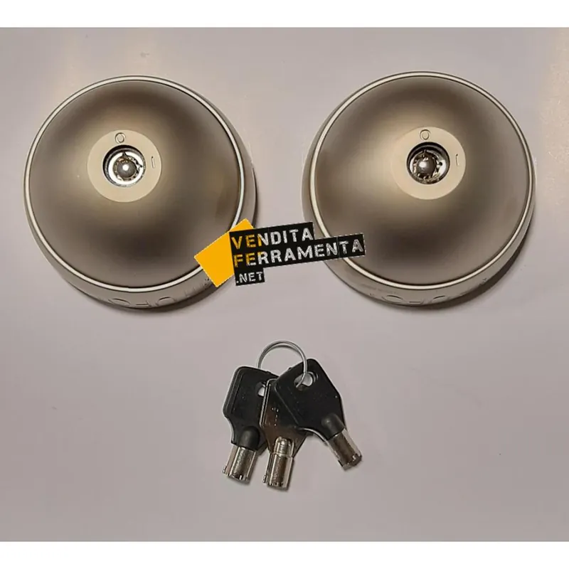 Direct Beschikbaar Meroni Serrature Serratura di sicurezza per portelloni furgoni e camion ufo3 smart duo meroni cod. 8090s223pg grigio kit 2 pz