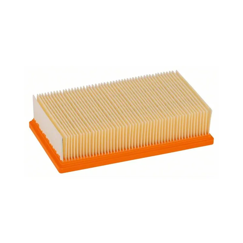 Bosch Filtro pieghettato per aspirapolvere, in cellulosa, arancione/bianco bosch 2607432033 Veilige Betaling