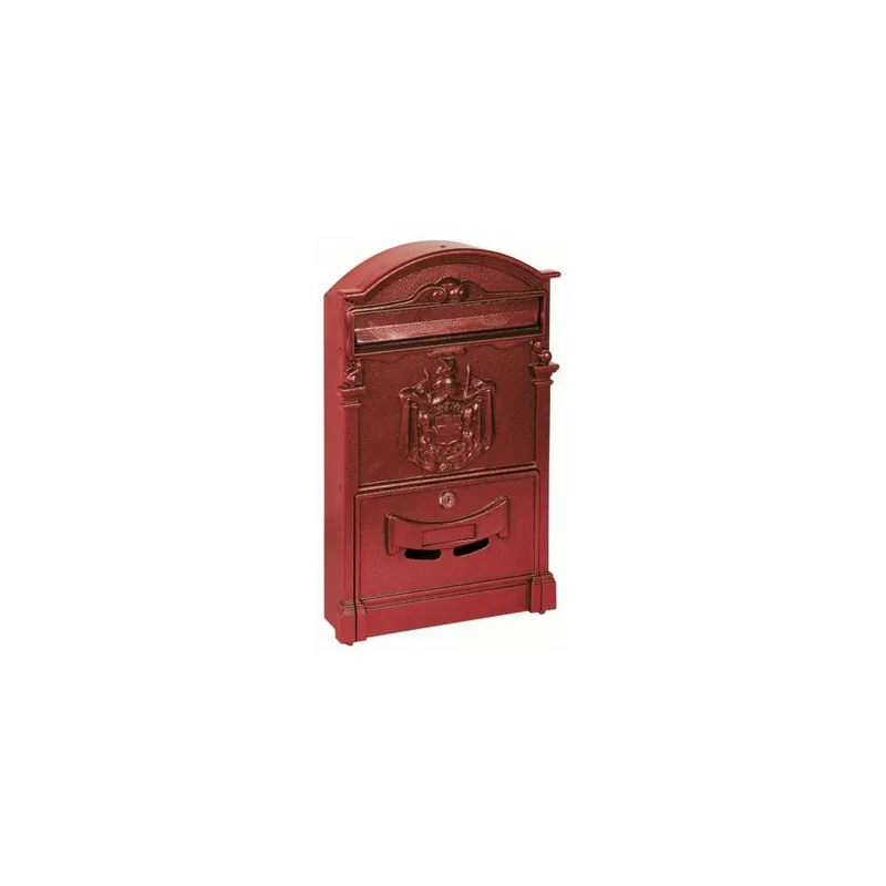 Alubox Cassetta postale per esterno mod. regie poste color rosso lifter by alubox Voordeelprijs