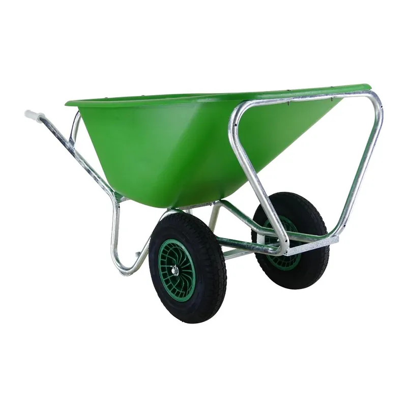 Fabrieksprijs Fort Carriole Carriola con due ruote fort f&s 165/2 con vasca in polietilene stabilizzato atossico e ruote pneumatiche 165 lt
